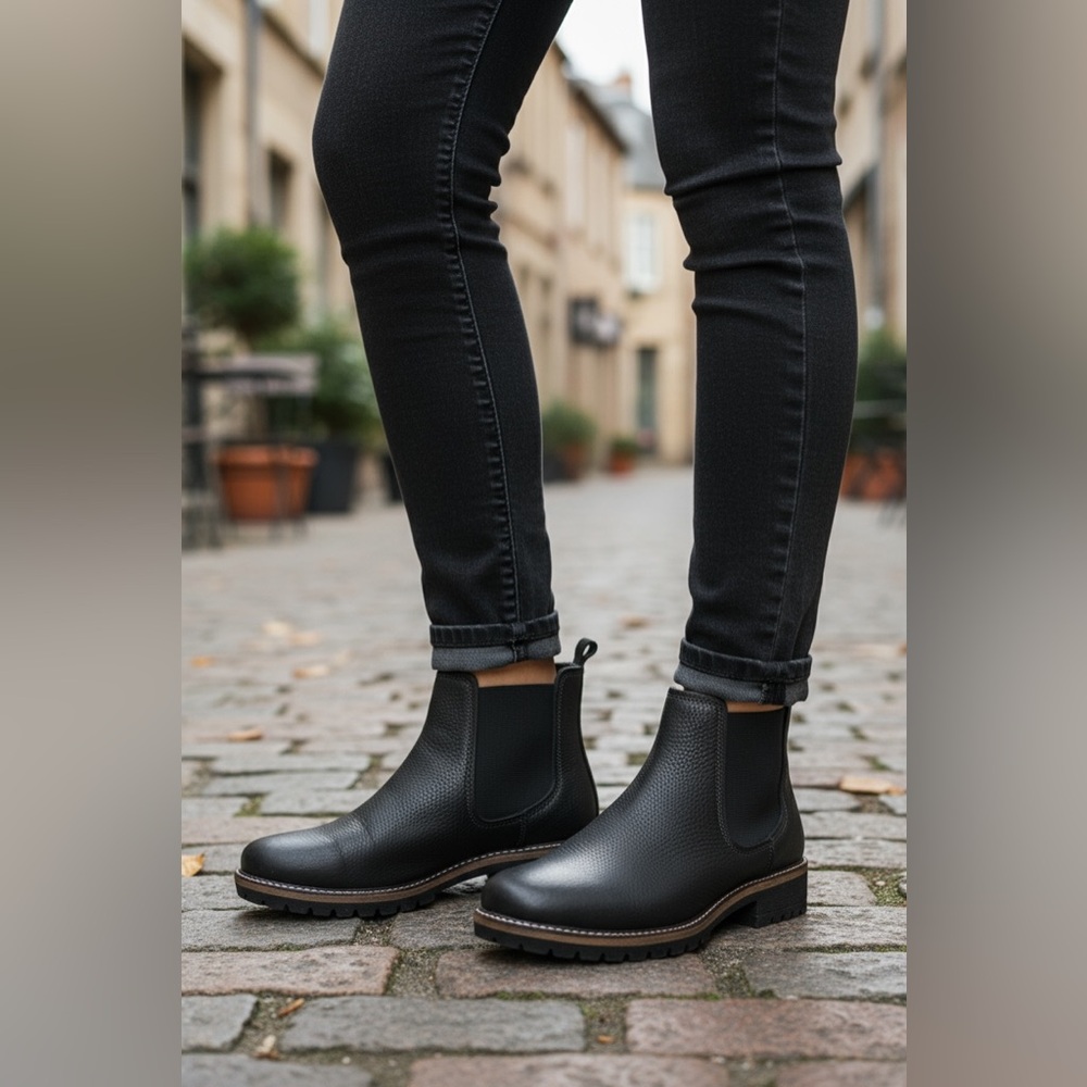 Ecco Elaine Chelsea Boots Black - Women’s